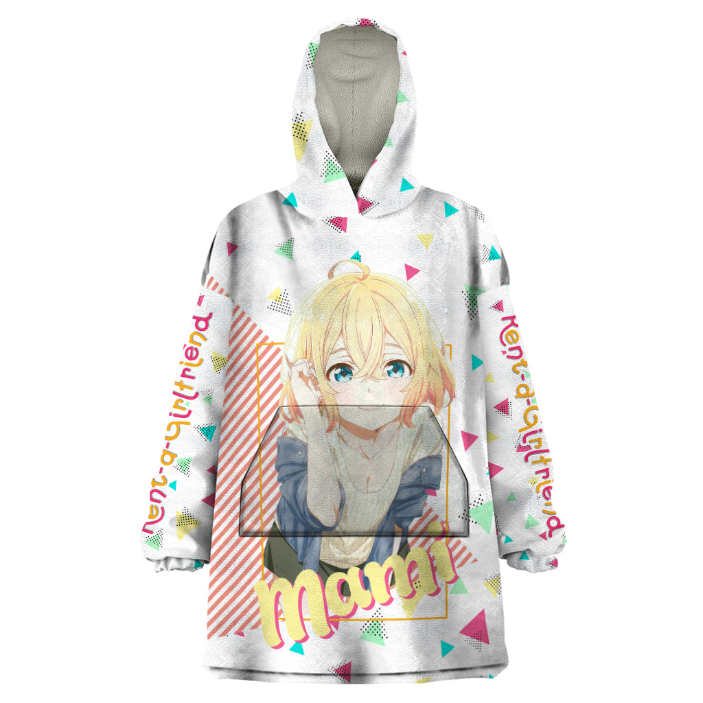 Rent A Girlfriend Mami Nanami Wearable Blanket Hoodie Anime Style