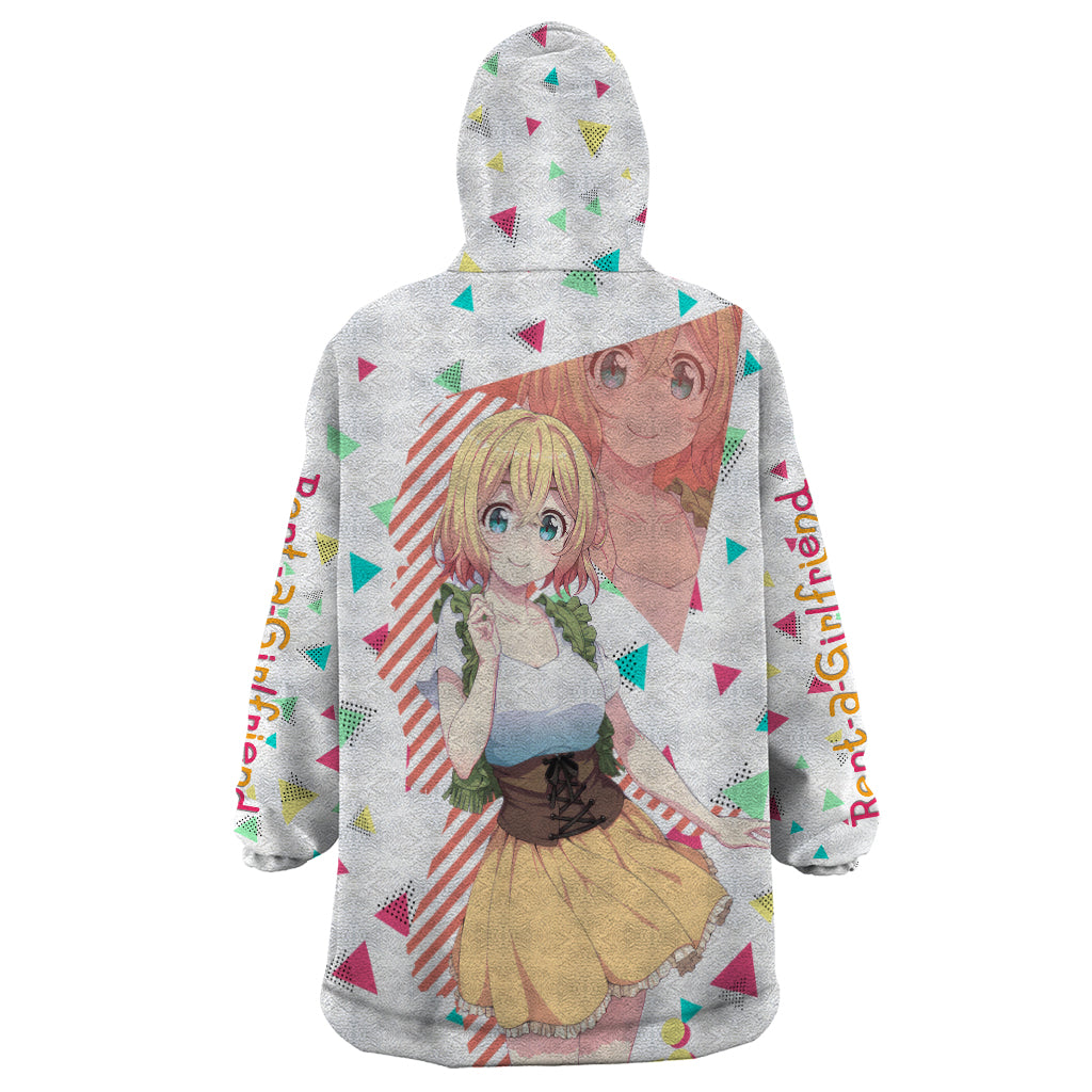 Rent A Girlfriend Mami Nanami Wearable Blanket Hoodie Anime Style