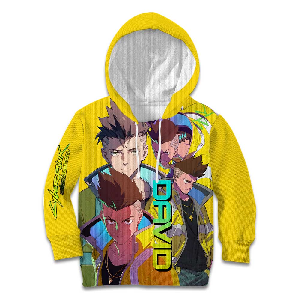 David Martinez - Cyberpunk: Edgerunners Kid Hoodie Anime Style