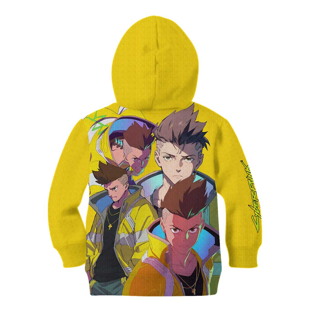 David Martinez - Cyberpunk: Edgerunners Kid Hoodie Anime Style