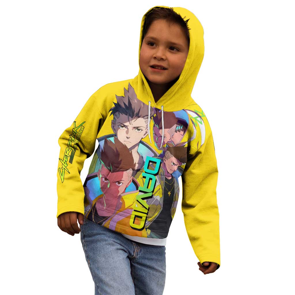 David Martinez - Cyberpunk: Edgerunners Kid Hoodie Anime Style