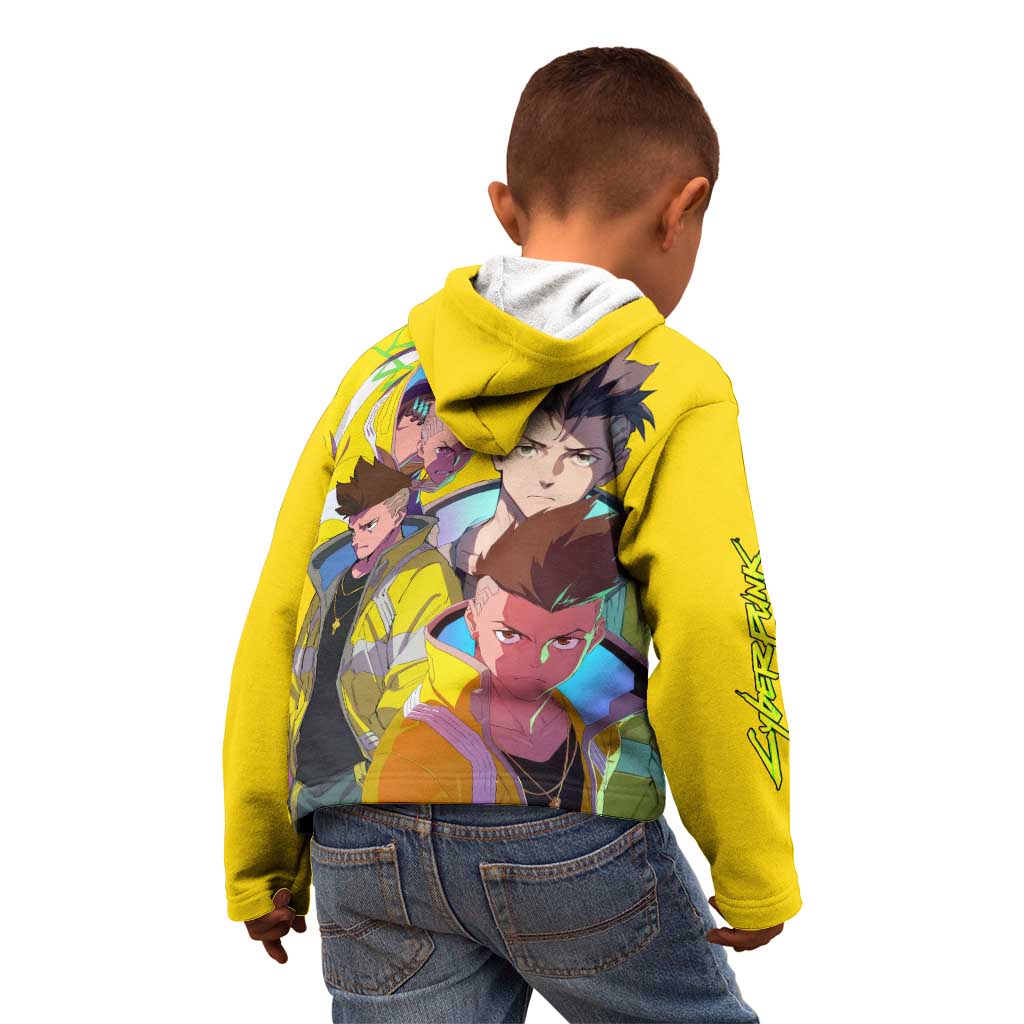 David Martinez - Cyberpunk: Edgerunners Kid Hoodie Anime Style