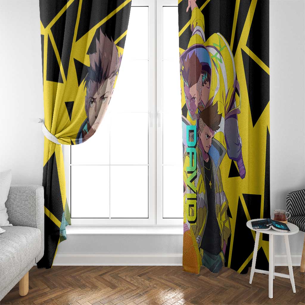 David Martinez - Cyberpunk: Edgerunners Window Curtain Anime Style