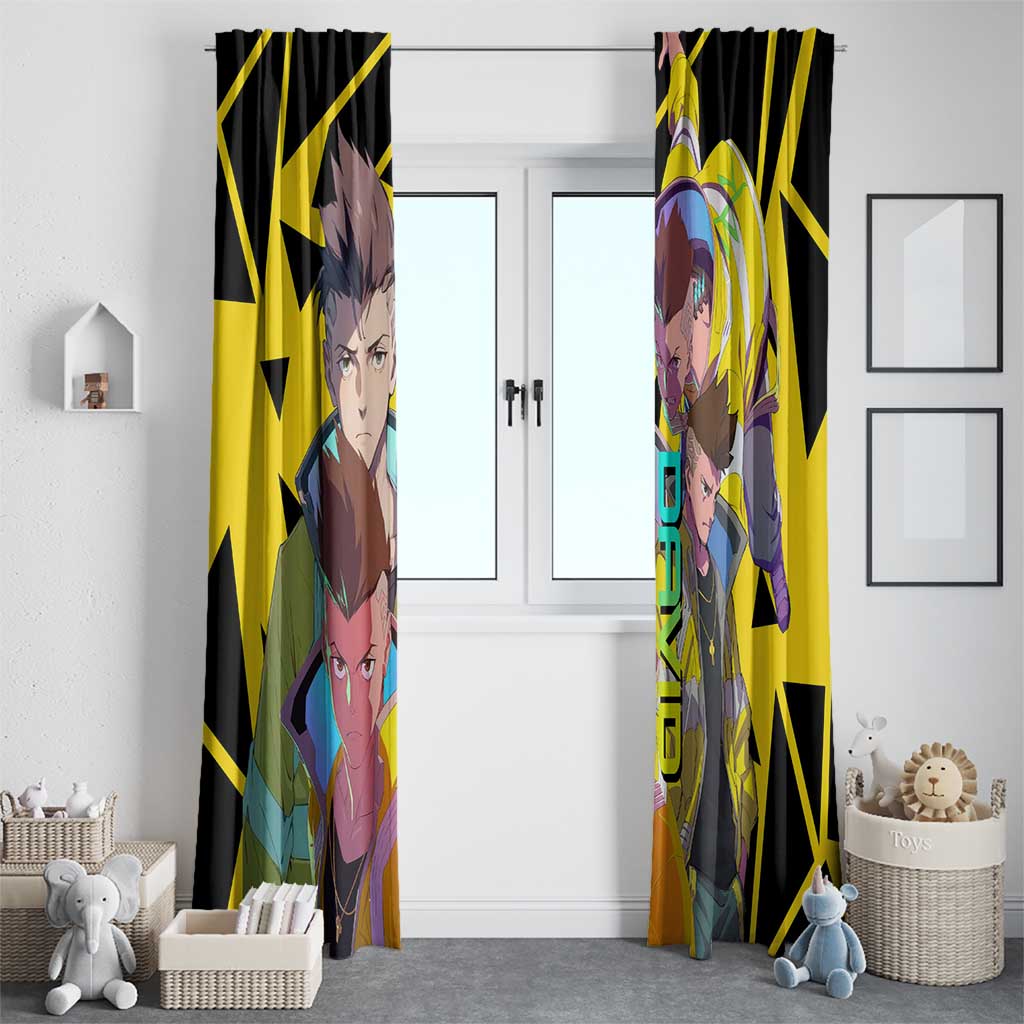 David Martinez - Cyberpunk: Edgerunners Window Curtain Anime Style