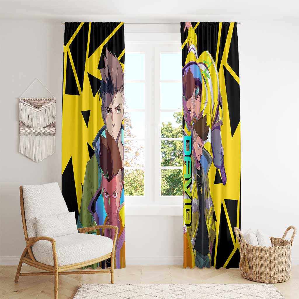 David Martinez - Cyberpunk: Edgerunners Window Curtain Anime Style
