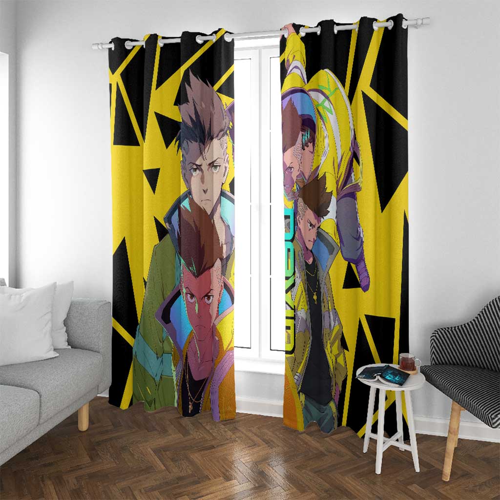 David Martinez - Cyberpunk: Edgerunners Window Curtain Anime Style