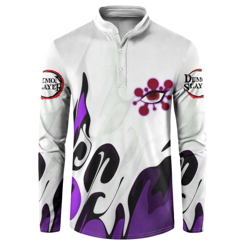 Tengen Uzui - Demon Slayer Button Sweatshirt Anime Style