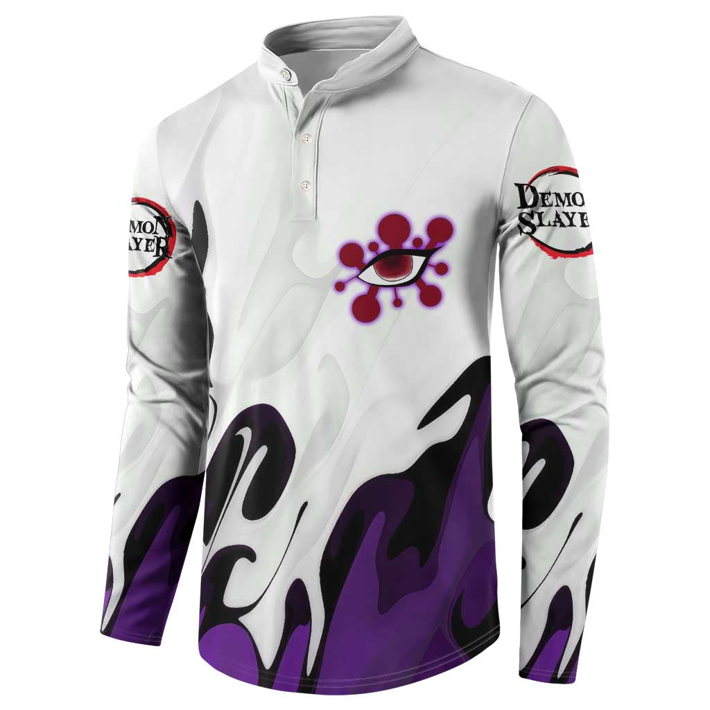 Tengen Uzui - Demon Slayer Button Sweatshirt Anime Style