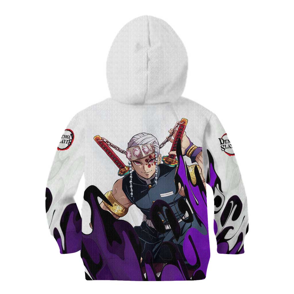 Tengen Uzui - Demon Slayer Kid Hoodie Anime Style