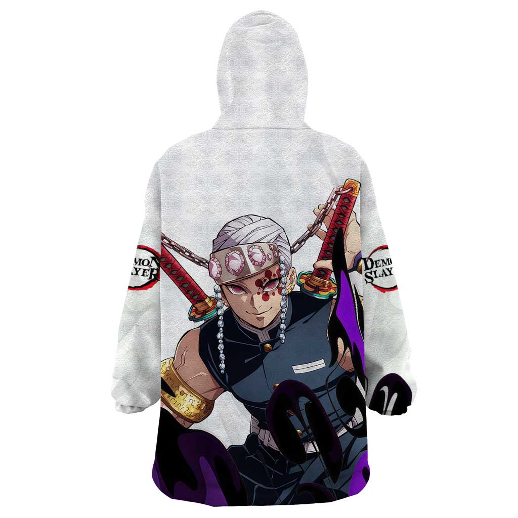 Tengen Uzui - Demon Slayer Wearable Blanket Hoodie Anime Style