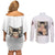 Gyomei Himejima - Demon Slayer Couples Matching Off Shoulder Short Dress and Long Sleeve Button Shirt Anime Style