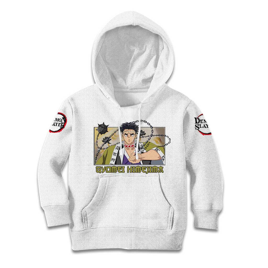 Gyomei Himejima - Demon Slayer Kid Hoodie Anime Style