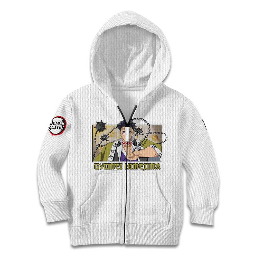 Gyomei Himejima - Demon Slayer Kid Hoodie Anime Style