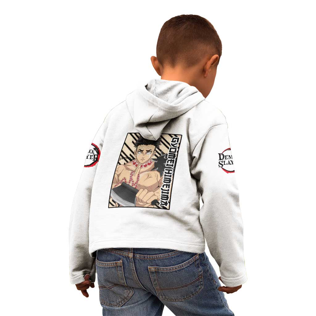 Gyomei Himejima - Demon Slayer Kid Hoodie Anime Style