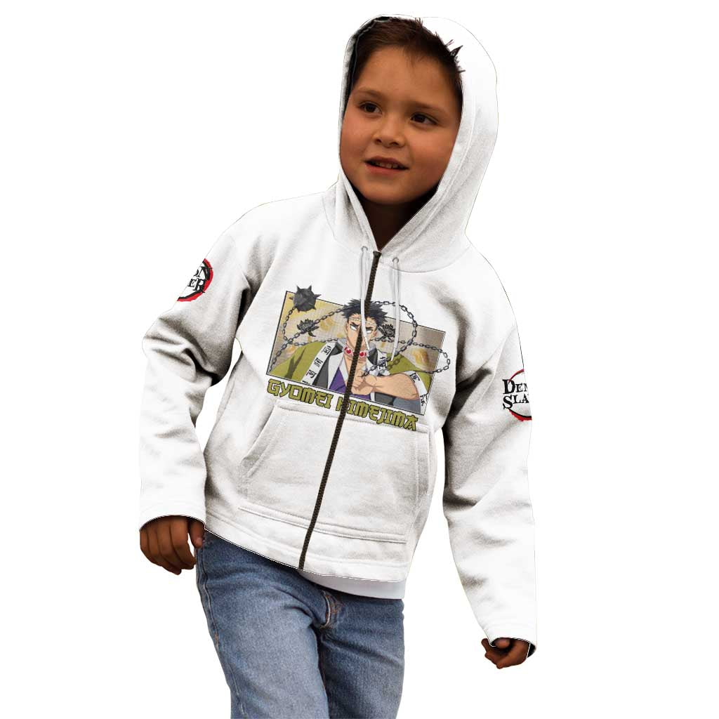 Gyomei Himejima - Demon Slayer Kid Hoodie Anime Style