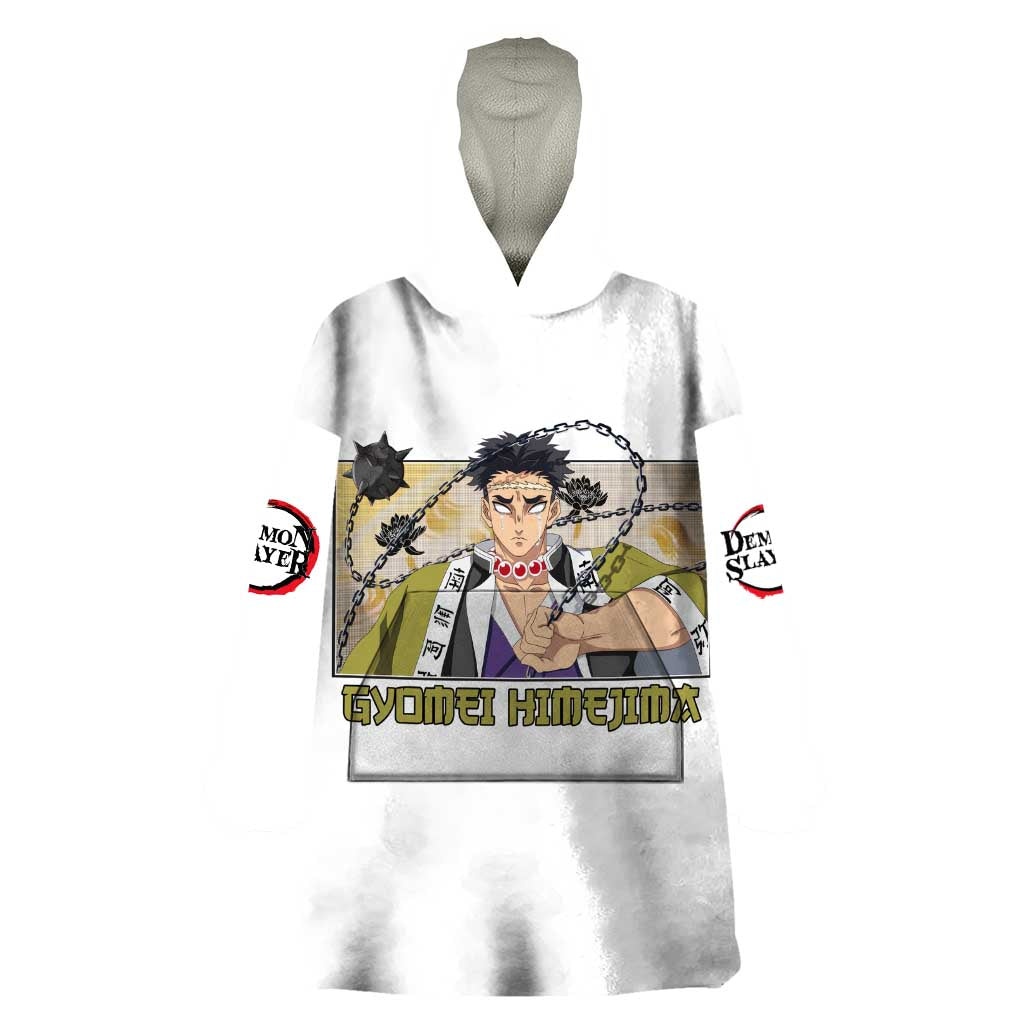 Gyomei Himejima - Demon Slayer Wearable Blanket Hoodie Anime Style
