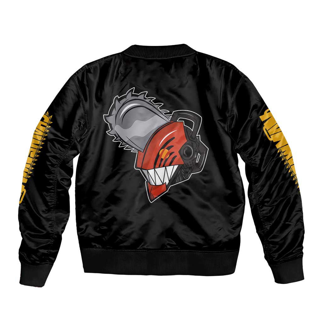 Denji - Chawsan man Bomber Jacket Anime Mix Manga Style