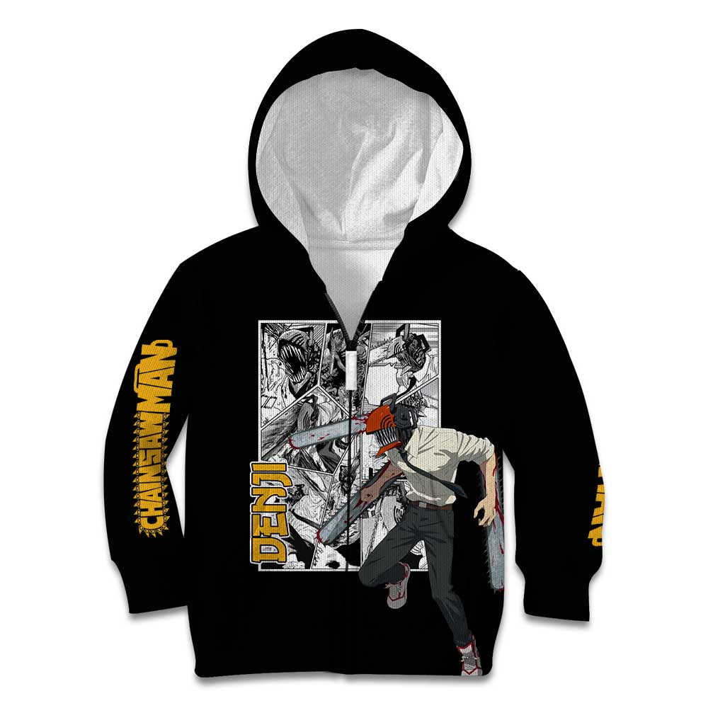 Denji - Chawsan man Kid Hoodie Anime Mix Manga Style