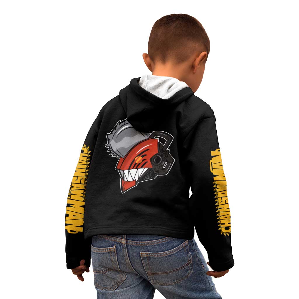 Denji - Chawsan man Kid Hoodie Anime Mix Manga Style