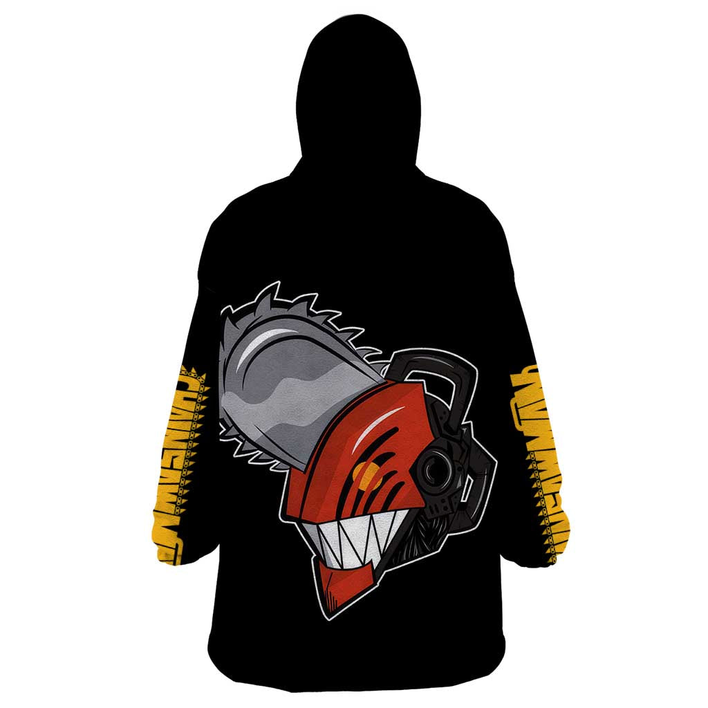 Denji - Chawsan man Wearable Blanket Hoodie Anime Mix Manga Style