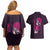 Akaza - Demon Slayer Couples Matching Off Shoulder Short Dress and Hawaiian Shirt Anime Style