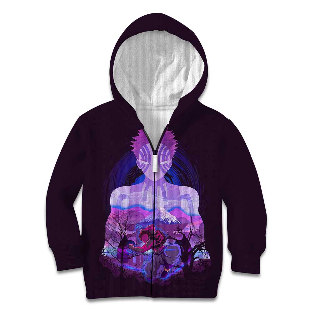 Akaza - Demon Slayer Kid Hoodie Anime Style