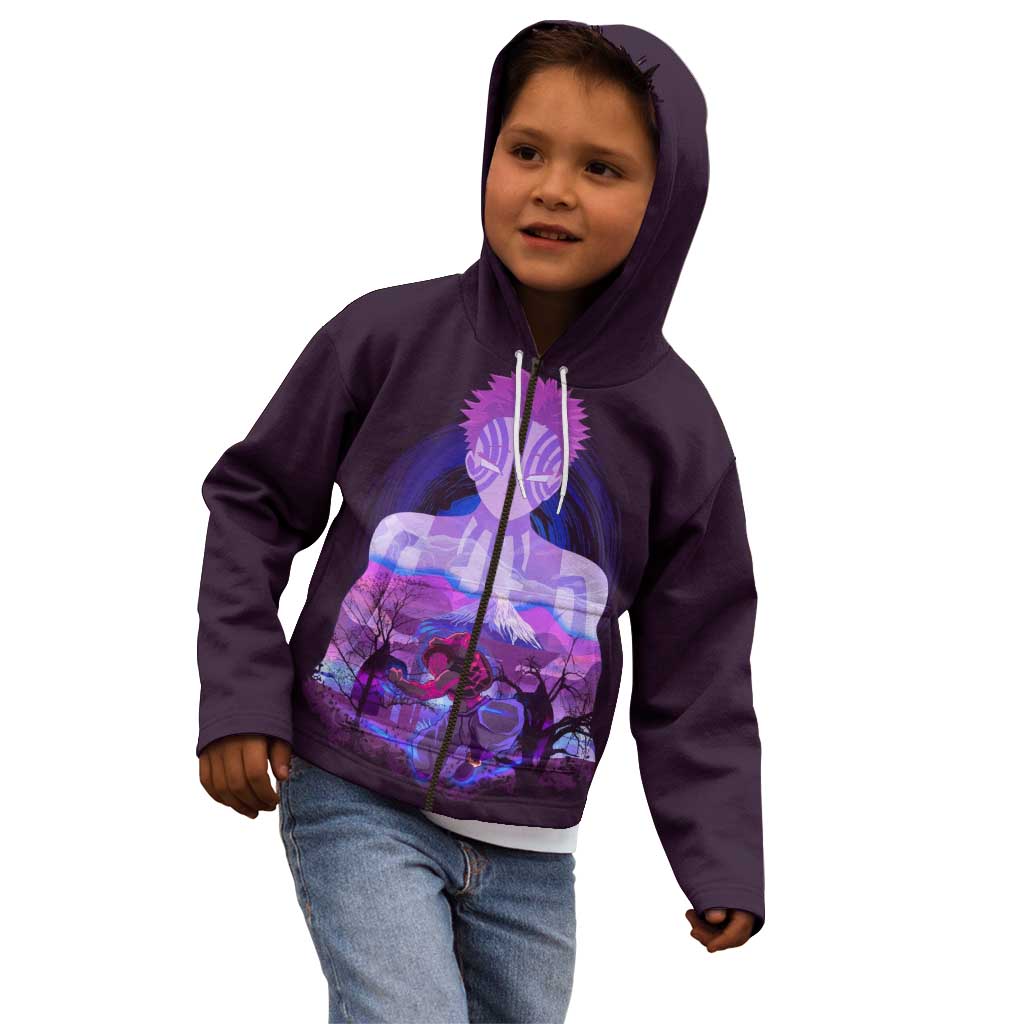 Akaza - Demon Slayer Kid Hoodie Anime Style