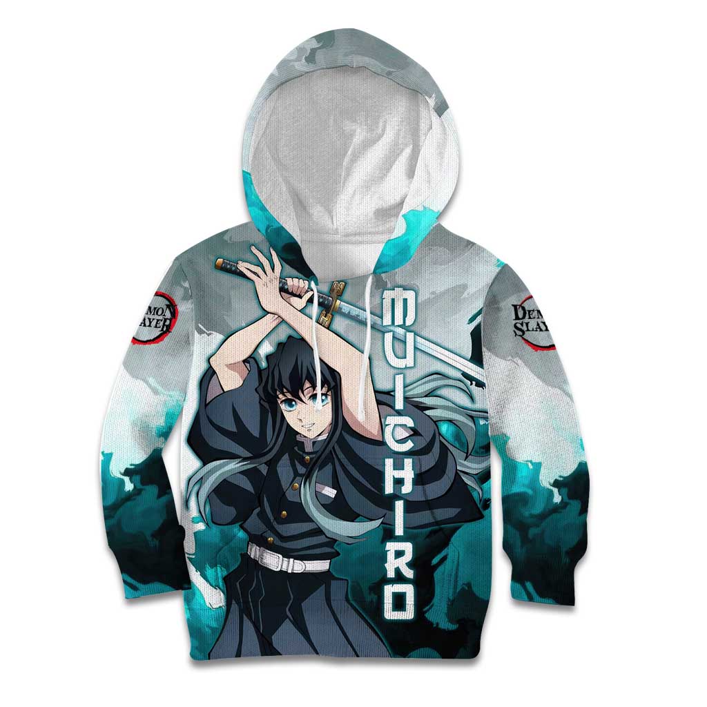 Muichiro Tokito - Demon Slayer Kid Hoodie Anime Style