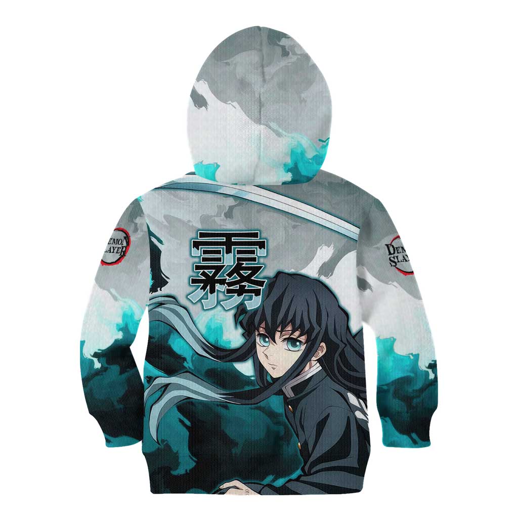Muichiro Tokito - Demon Slayer Kid Hoodie Anime Style
