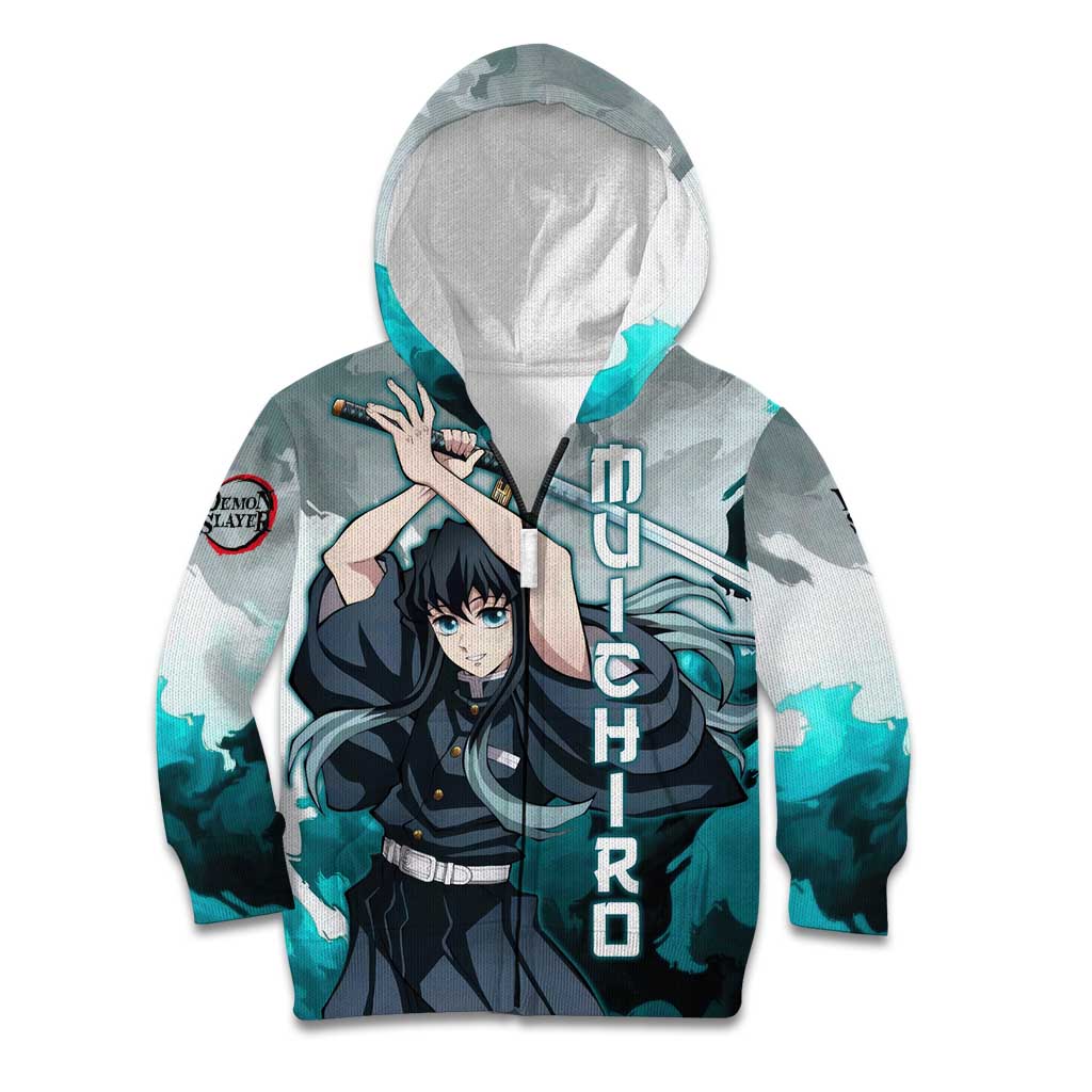 Muichiro Tokito - Demon Slayer Kid Hoodie Anime Style
