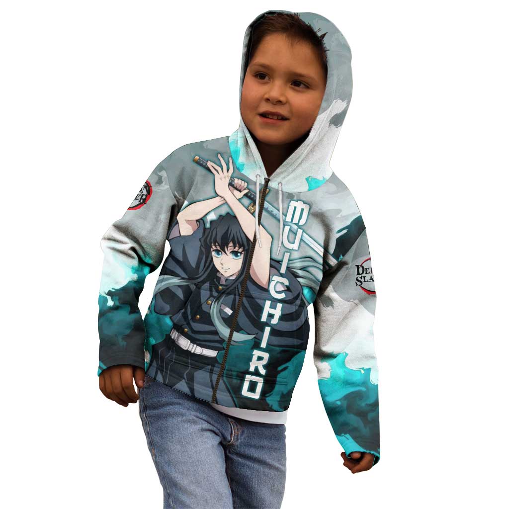 Muichiro Tokito - Demon Slayer Kid Hoodie Anime Style