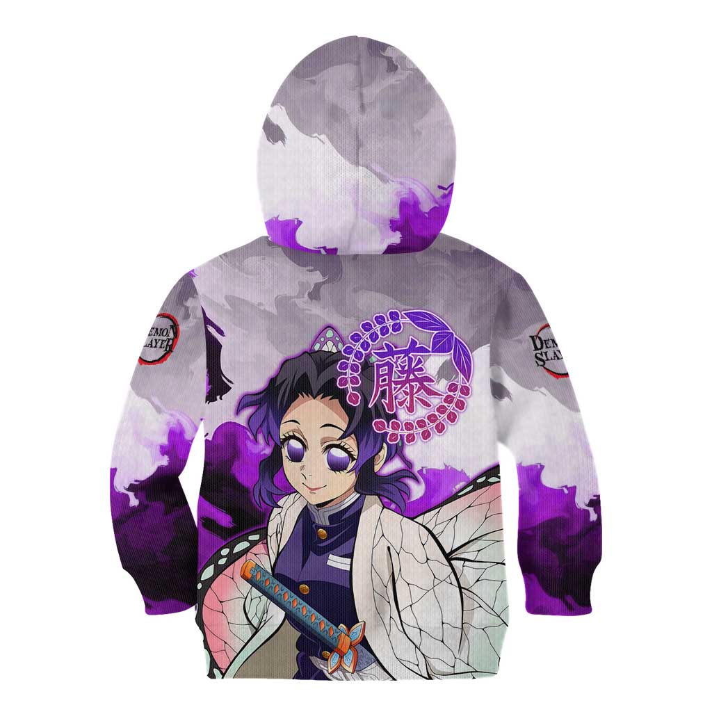 Shinobu Kocho - Demon Slayer Kid Hoodie Anime Style