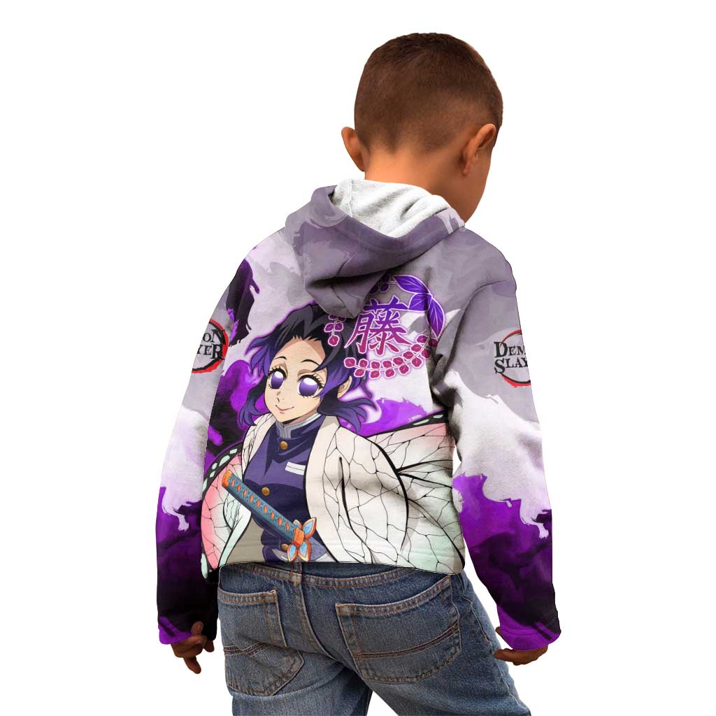 Shinobu Kocho - Demon Slayer Kid Hoodie Anime Style