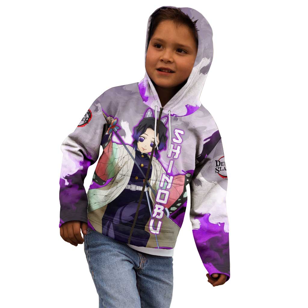 Shinobu Kocho - Demon Slayer Kid Hoodie Anime Style