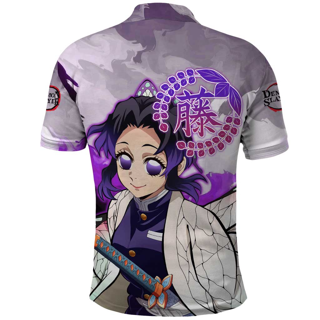 Shinobu Kocho - Demon Slayer Polo Shirt Anime Style