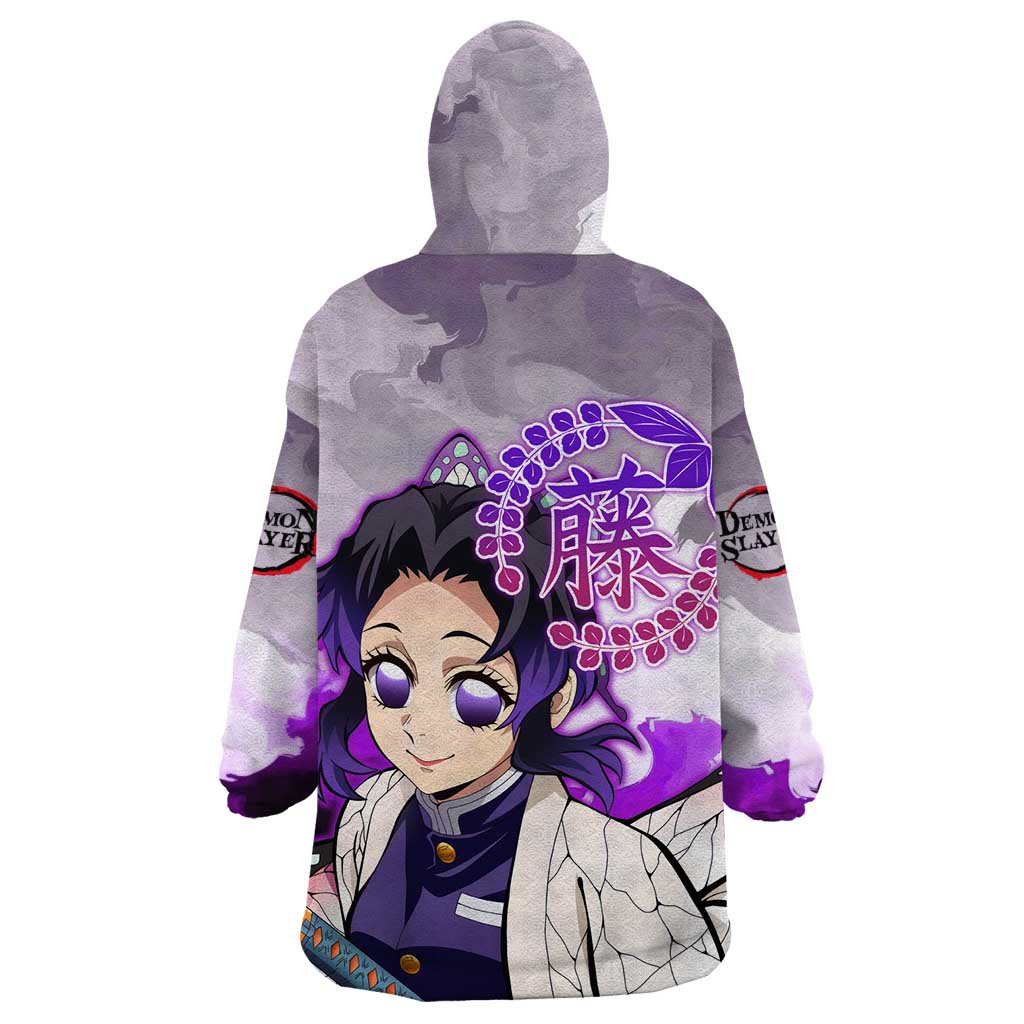 Shinobu Kocho - Demon Slayer Wearable Blanket Hoodie Anime Style