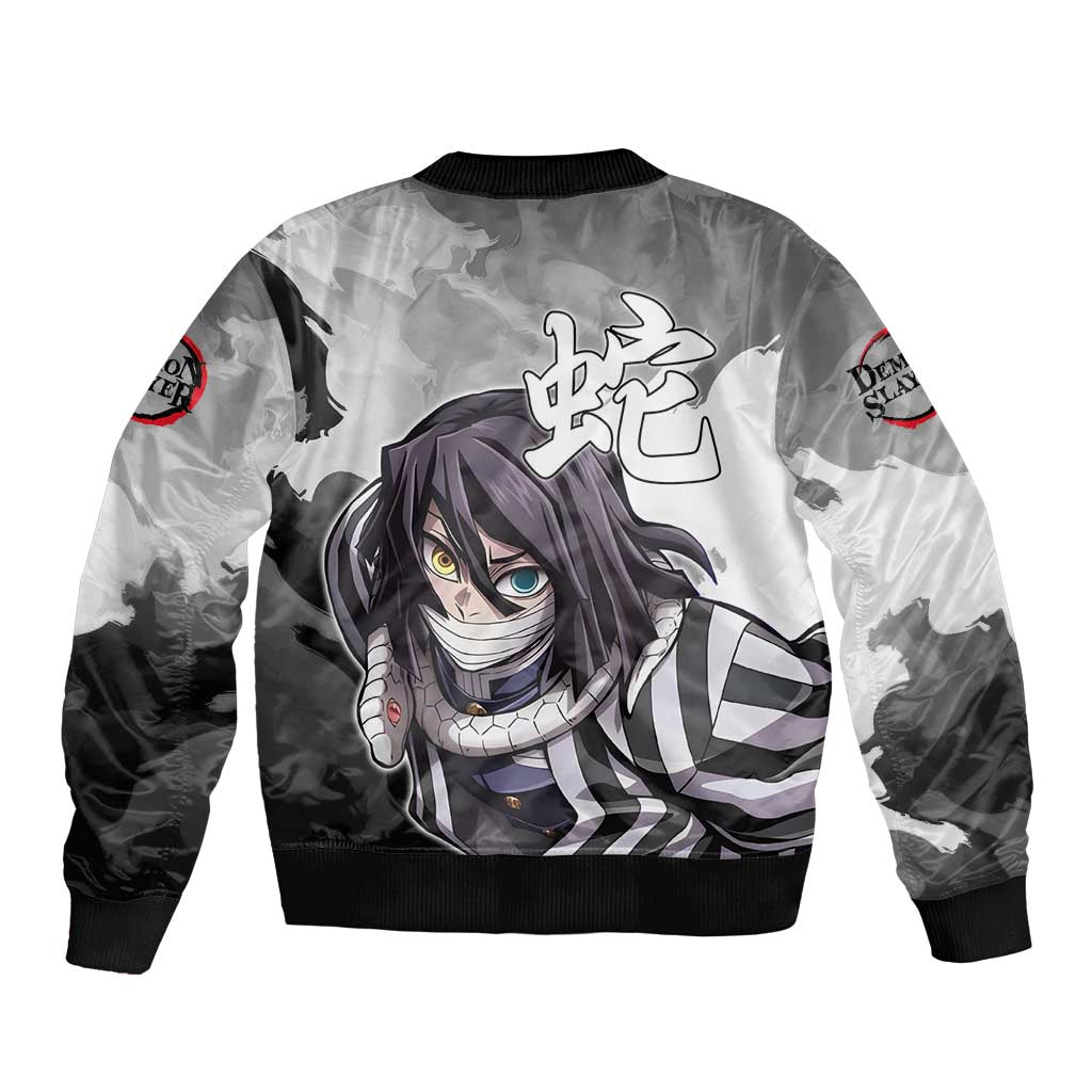 Obanai Iguro - Demon Slayer Bomber Jacket Anime Style