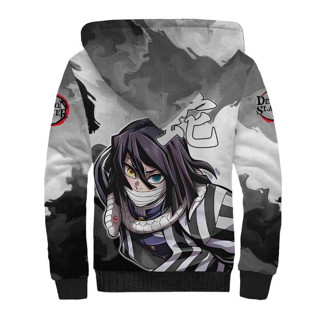 Obanai Iguro - Demon Slayer Sherpa Hoodie Anime Style