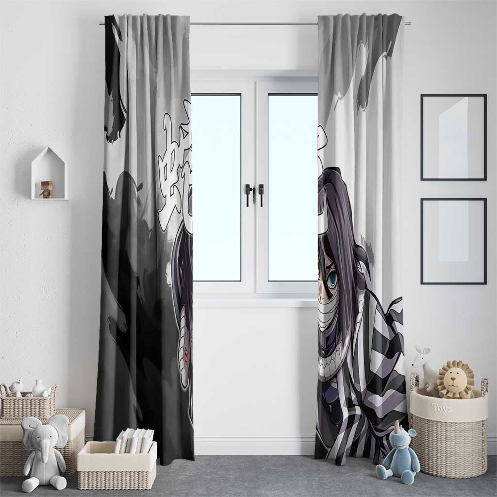 Obanai Iguro - Demon Slayer Window Curtain Anime Style