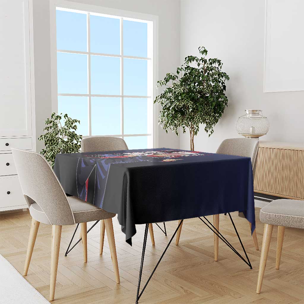 Yuji Itadori from Jujutsu Kaisen Tablecloth with Action Pose and Energetic Expressions Design - The Mazicc
