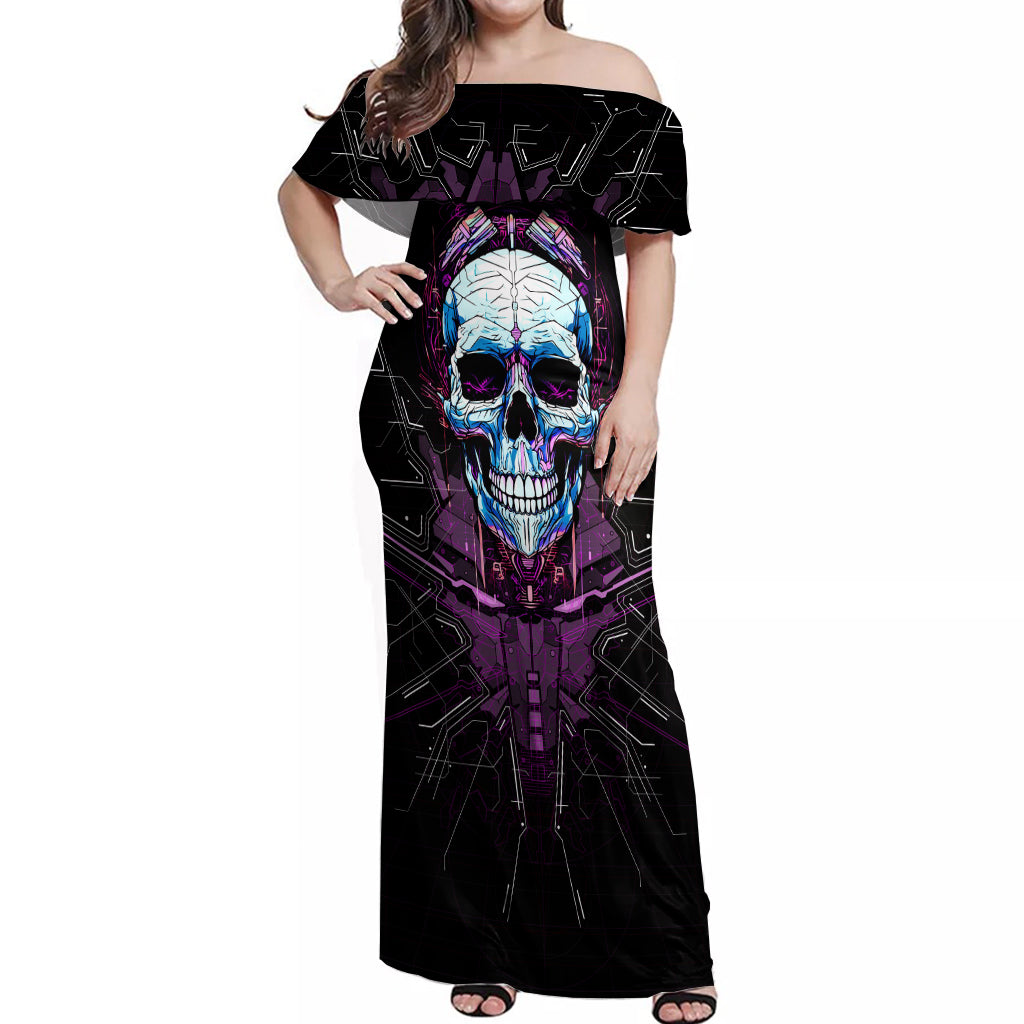 technology-skull-off-shoulder-maxi-dress-im-blunt-because-god-rolled-me-that-way