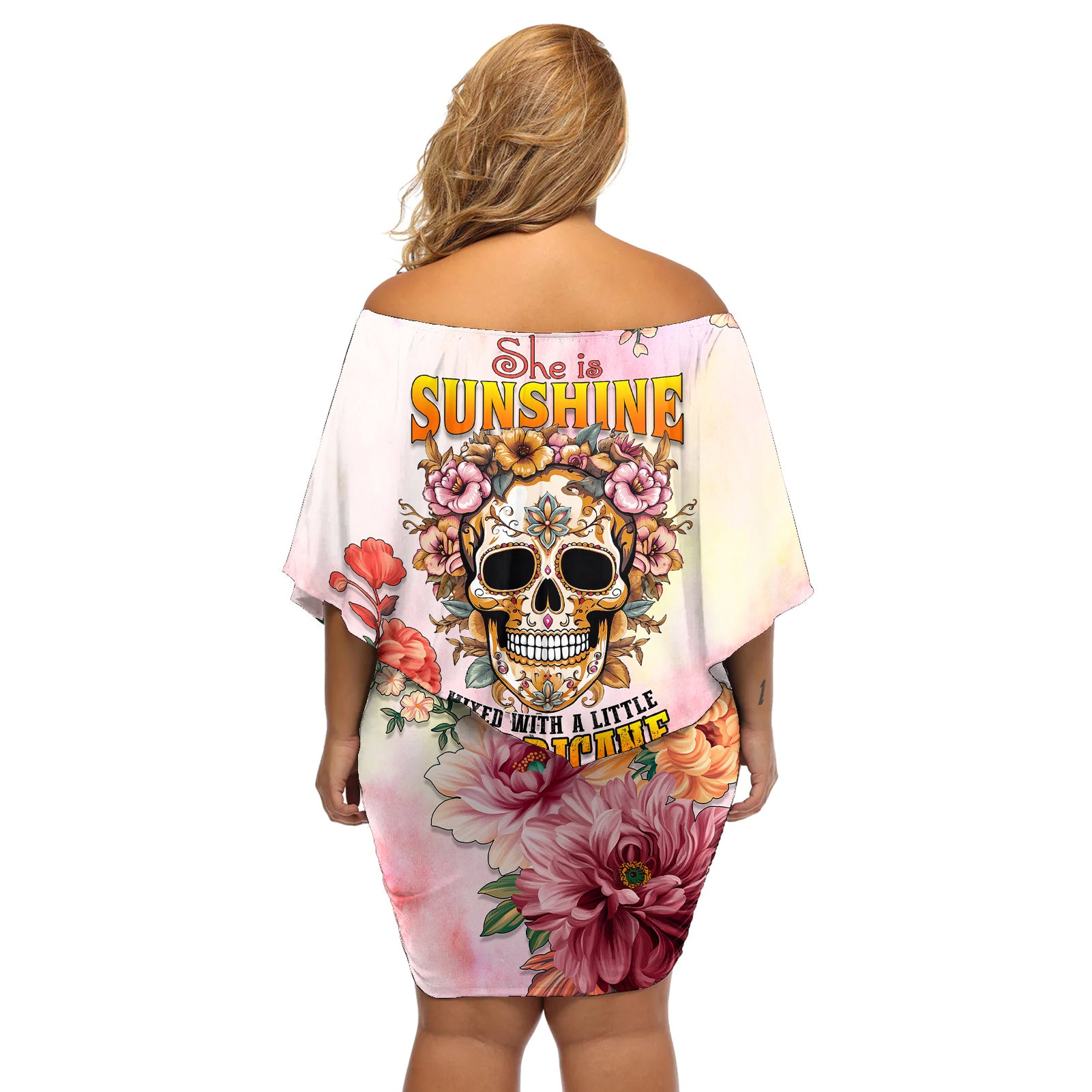 flower-skull-off-shoulder-short-dress-she-is-sunshine-mixed-with-a-little-hurricane