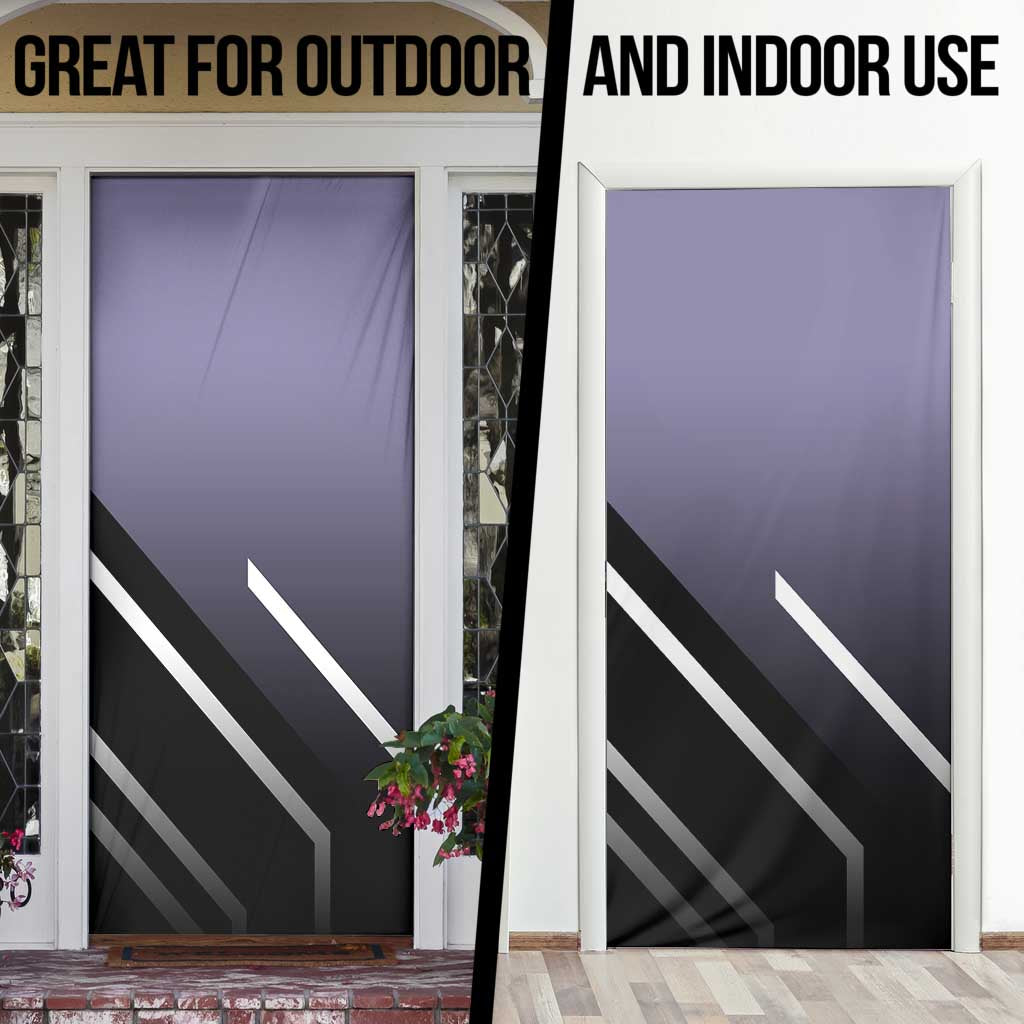 Killua Zoldyck Hunter x Hunter Door Cover with Electric Aura and Action Pose Design - The Mazicc