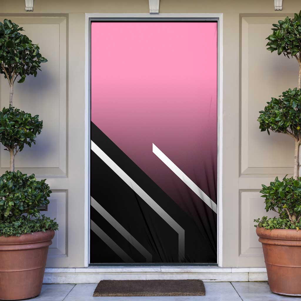Hisoka Hunter x Hunter Door Cover with Playing Cards and Cunning Battle Pose Design - The Mazicc