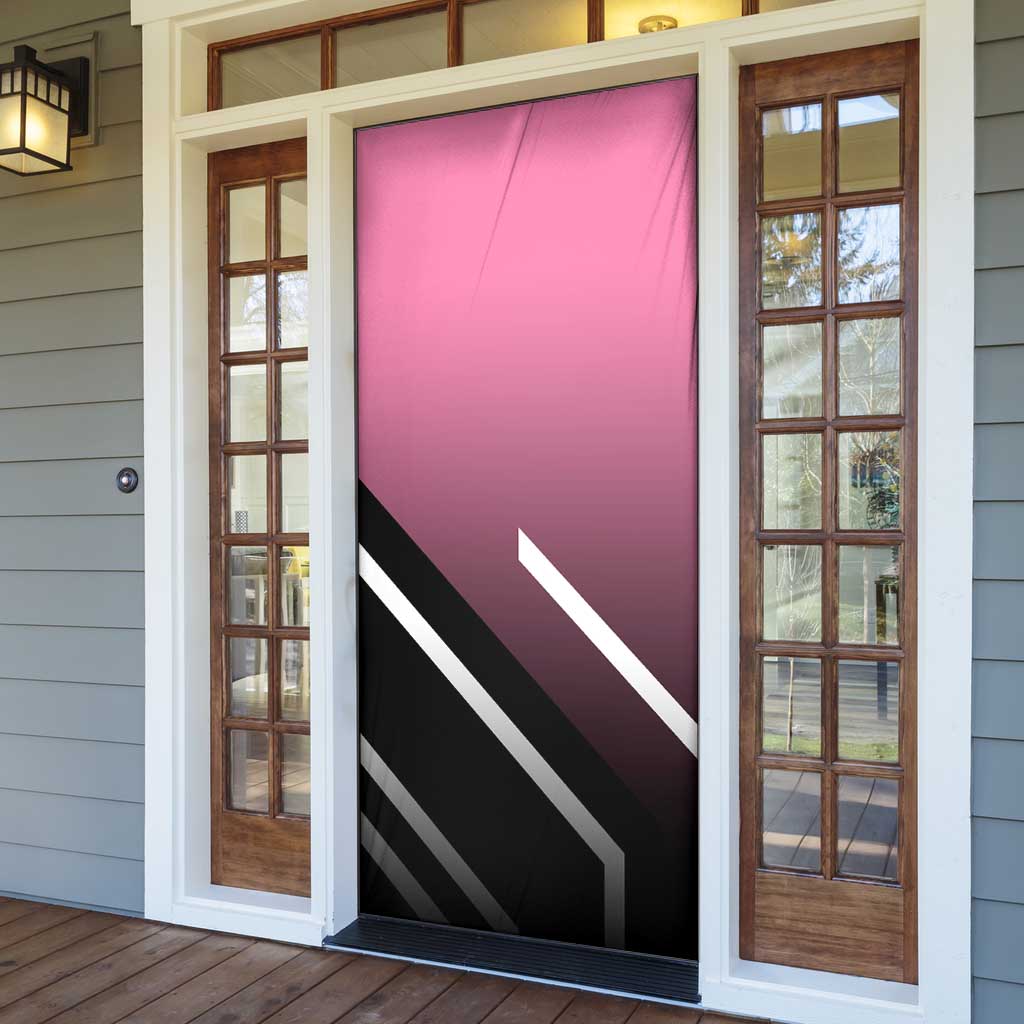 Hisoka Hunter x Hunter Door Cover with Playing Cards and Cunning Battle Pose Design - The Mazicc