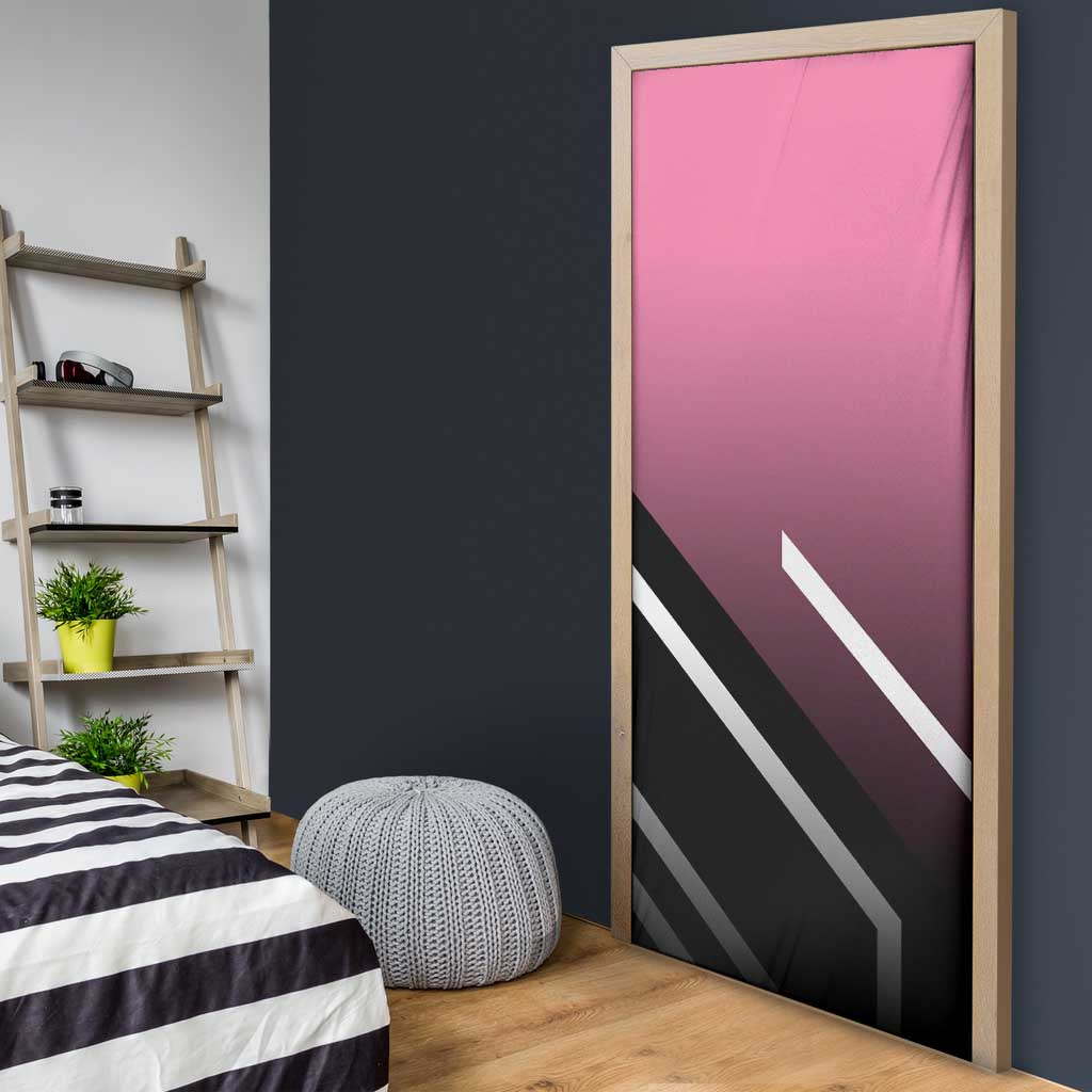 Hisoka Hunter x Hunter Door Cover with Playing Cards and Cunning Battle Pose Design - The Mazicc
