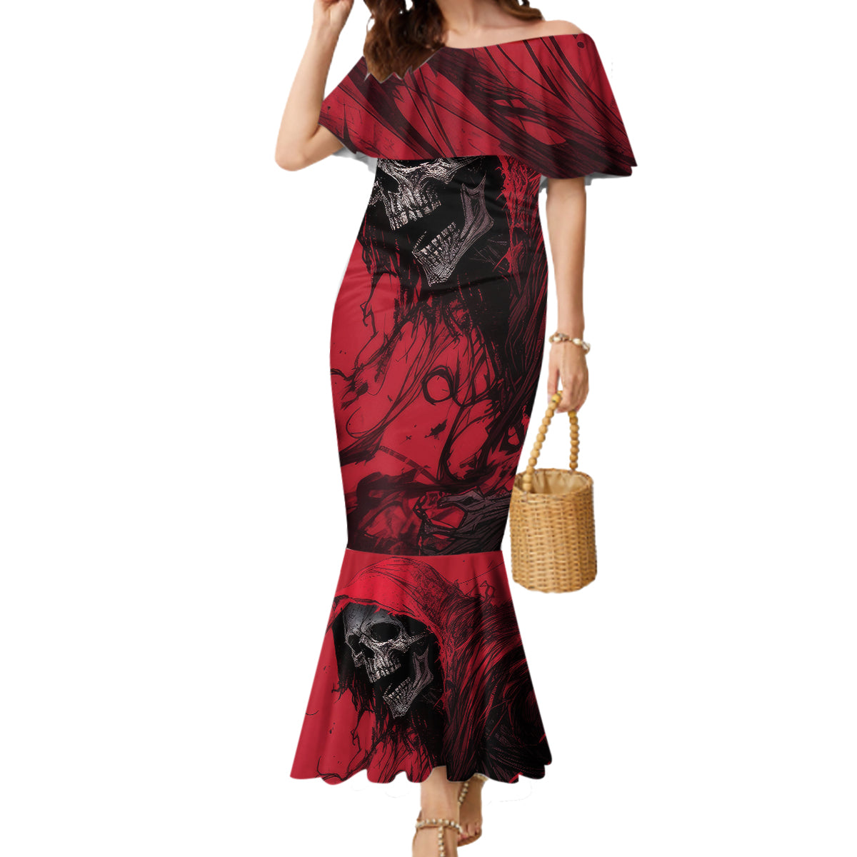 skull-death-mermaid-dress-your-time