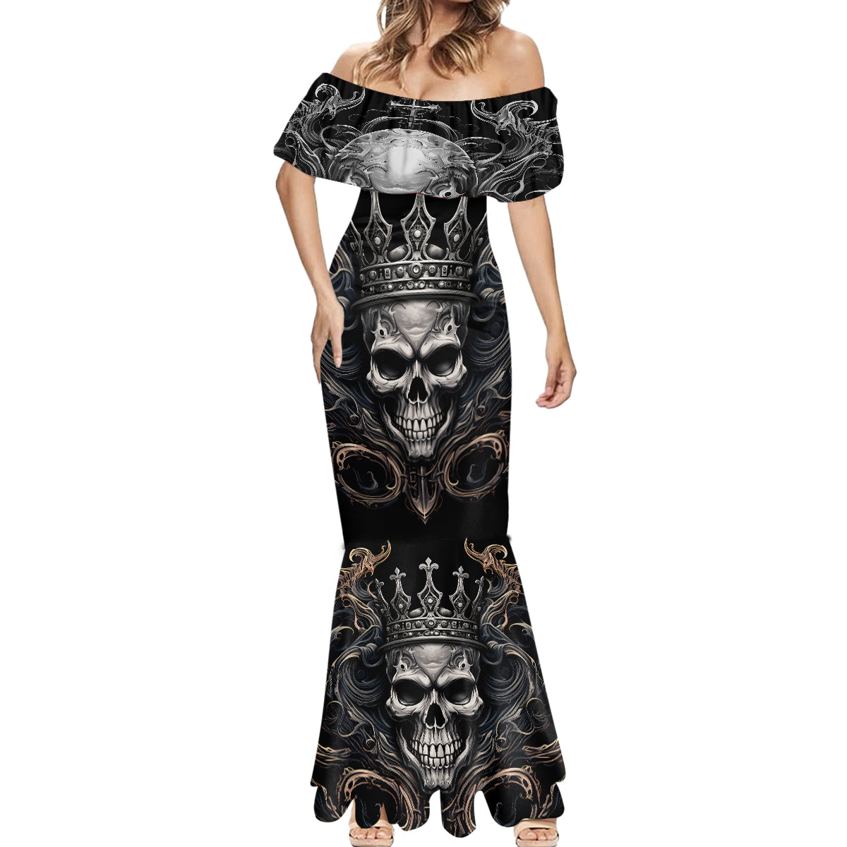 skull-fantasy-mermaid-dress-who-needs-inner-demons-when-you-are-the-demon