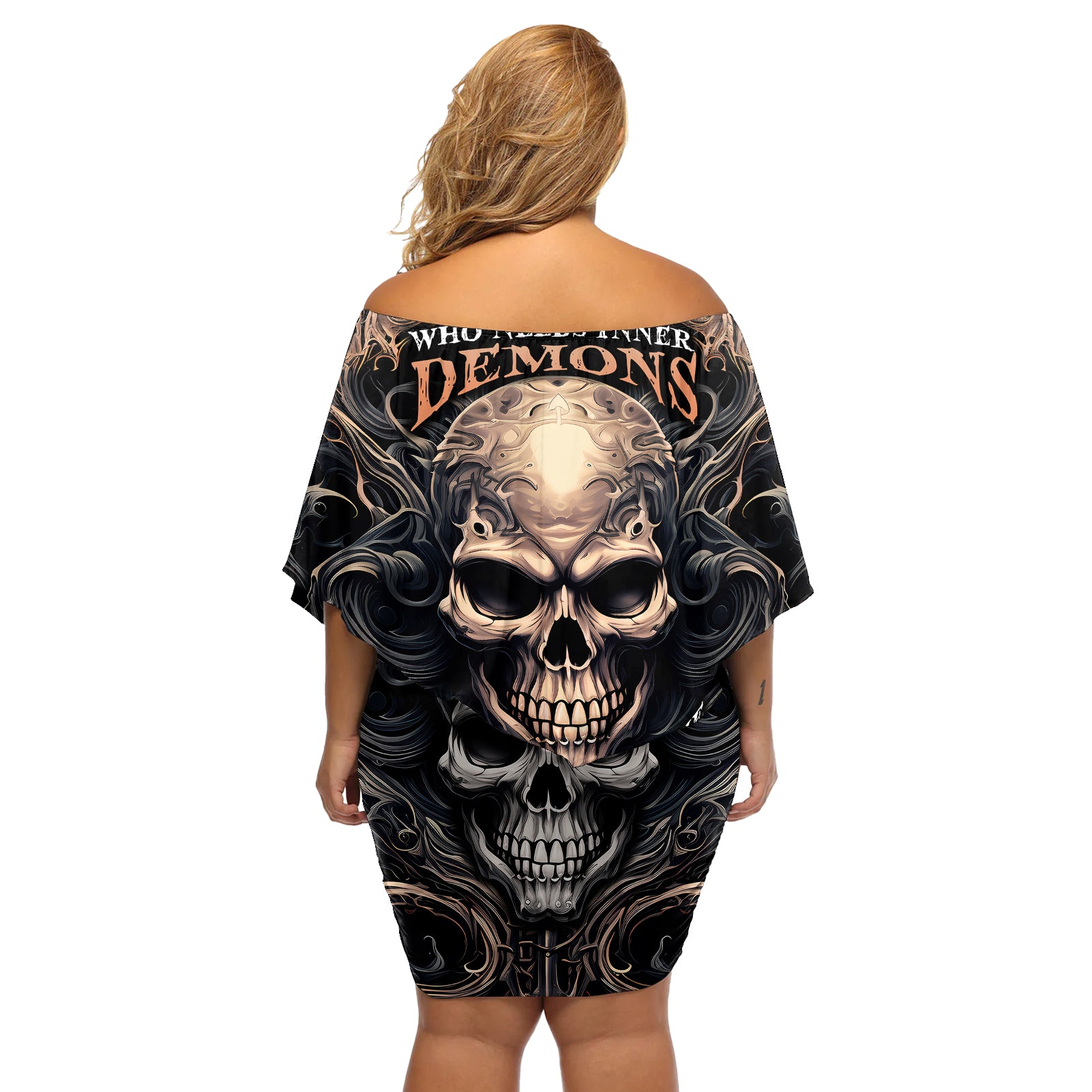 skull-fantasy-off-shoulder-short-dress-who-needs-inner-demons-when-you-are-the-demon