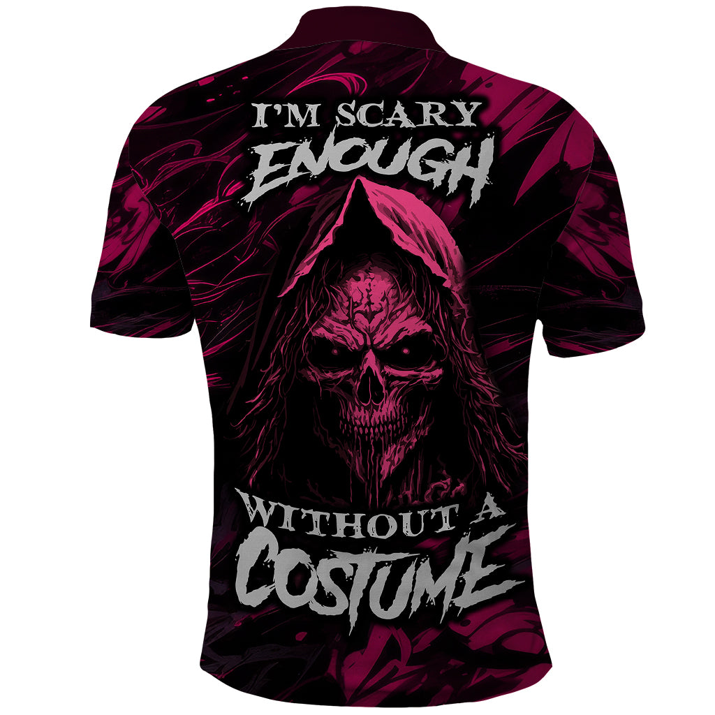 death-skull-polo-shirt-im-scary-enough-without-a-costume
